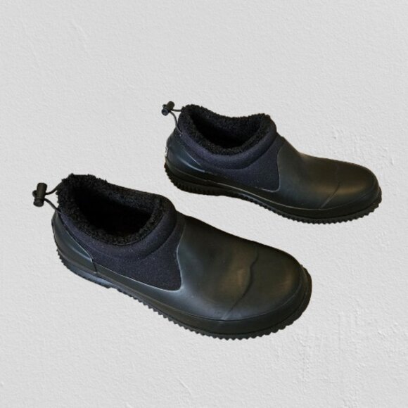 Kensie Women's Carmella Anti-Slip Fleece Lined Rain Shoes SIZE 8M BLACK - Picture 2 of 8